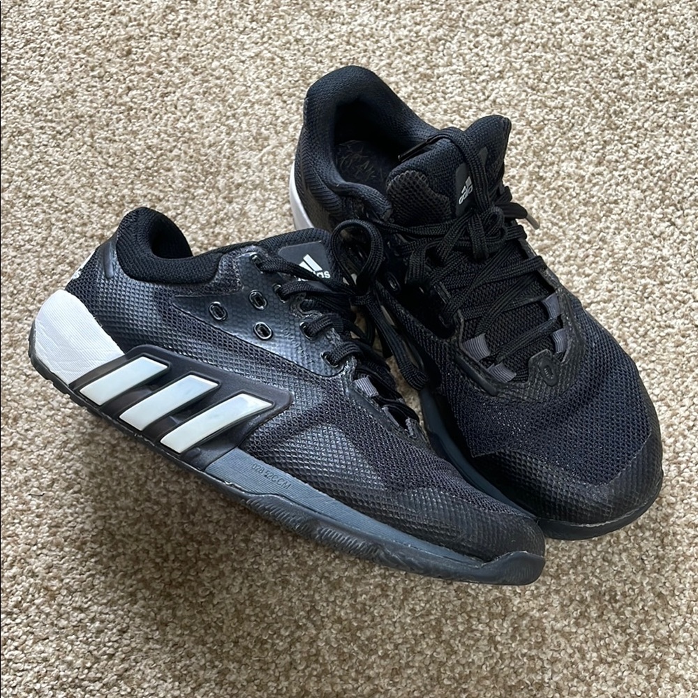 Adidas Mens’s Black Sneakers